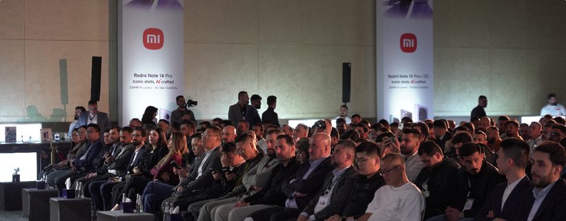 Guests at the Redmi Note 14 Series launch event in Erbil